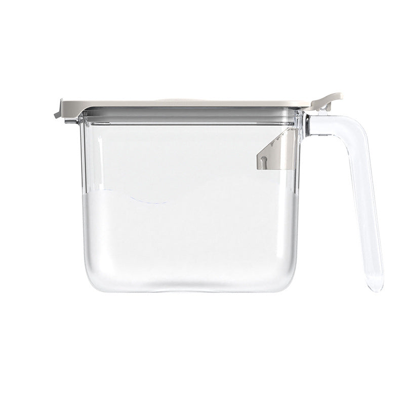 Transparent Seasoning Container with Spoon