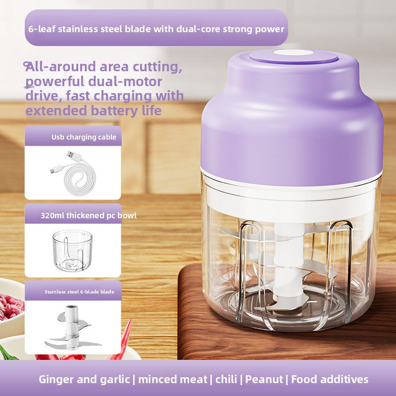 Electric Mini Garlic & Food Chopper