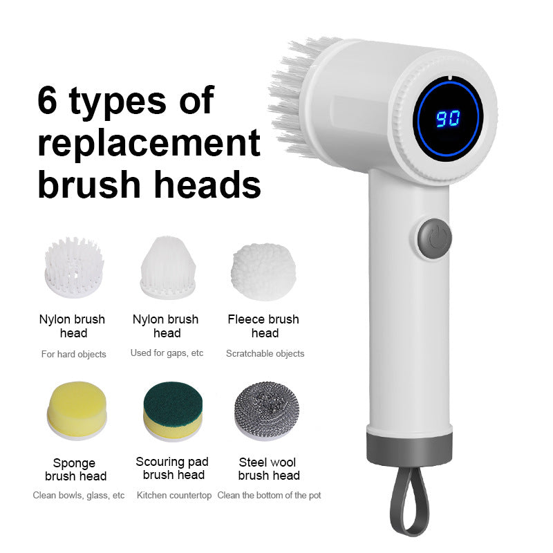 Smart Handheld Electric Cleaning Brush