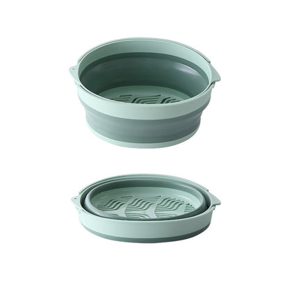 Collapsible Kitchen Colander & Drain Basket