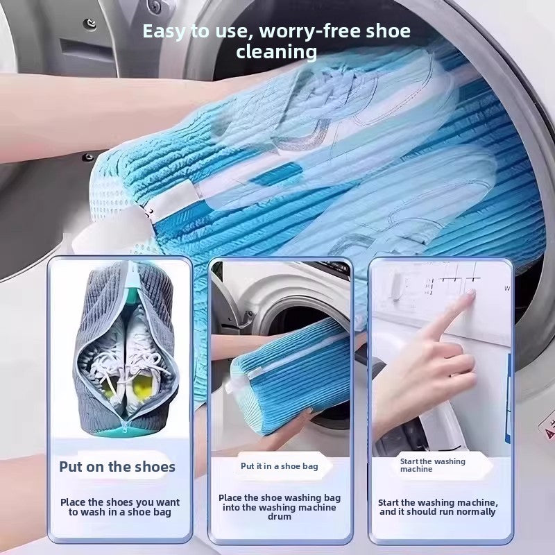 Microfiber Shoe Washing Bag