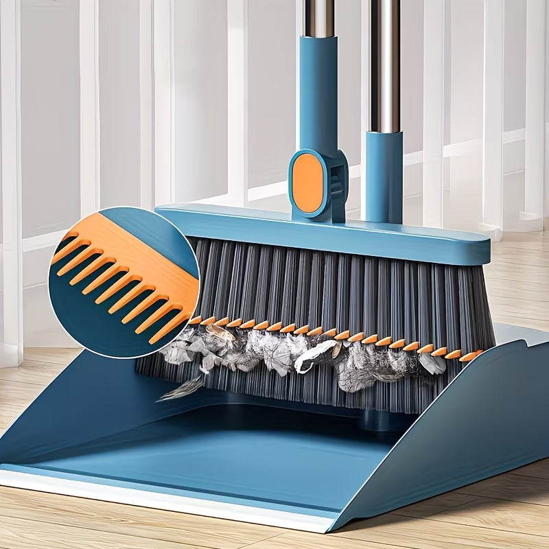 Self-Cleaning Broom & Dustpan Set