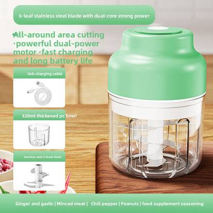 Electric Mini Garlic & Food Chopper