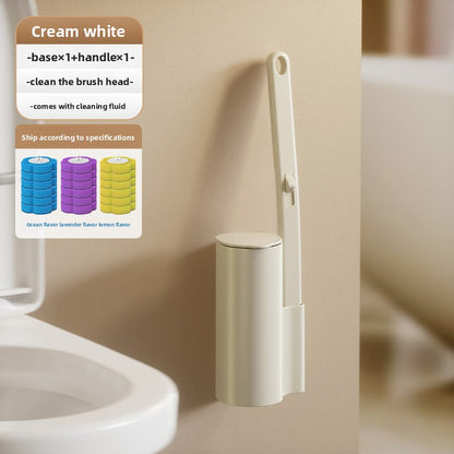 Wall-Mounted Disposable Toilet Cleaning System