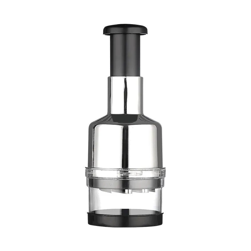 One-Press Stainless Steel Garlic Chopper
