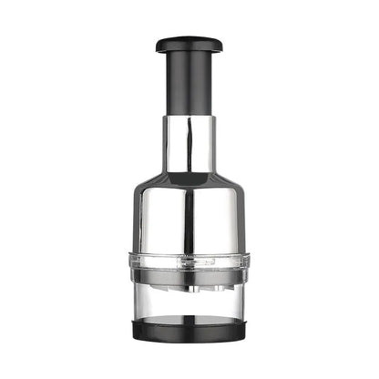 One-Press Stainless Steel Garlic Chopper
