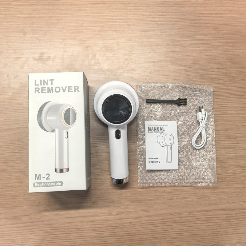Rechargeable Fabric Shaver with Digital Display