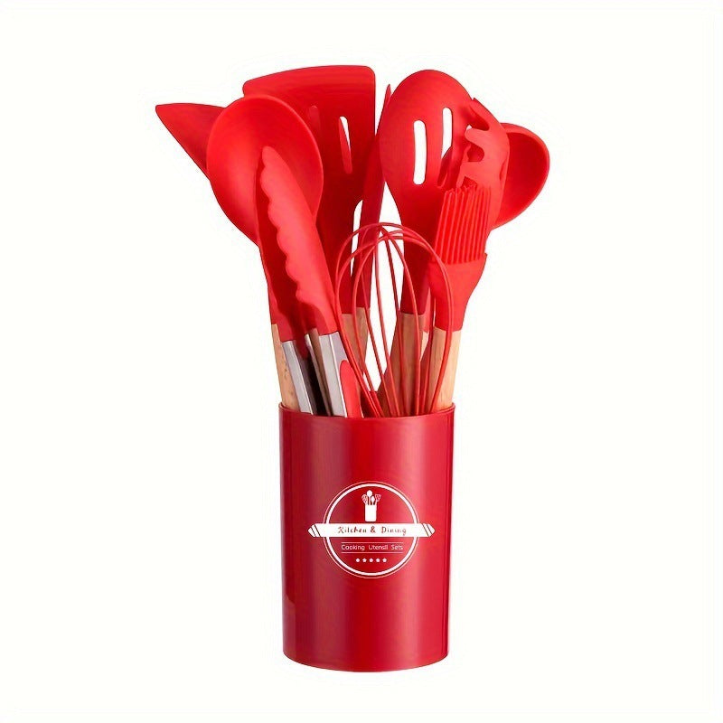 12-Piece Silicone Kitchen Utensil Set