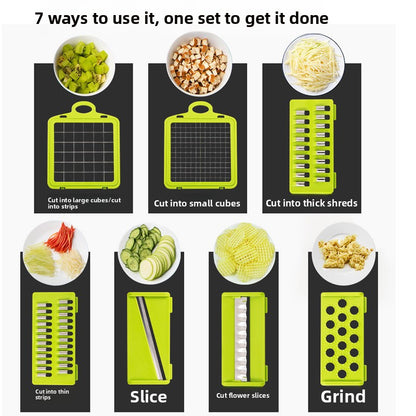 15-in-1 Multifunctional Vegetable Chopper