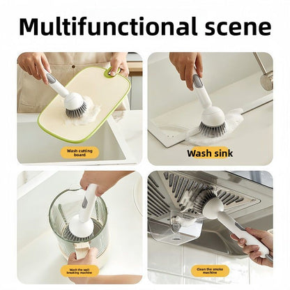Adjustable Multi-Angle Dish Cleaning Brush