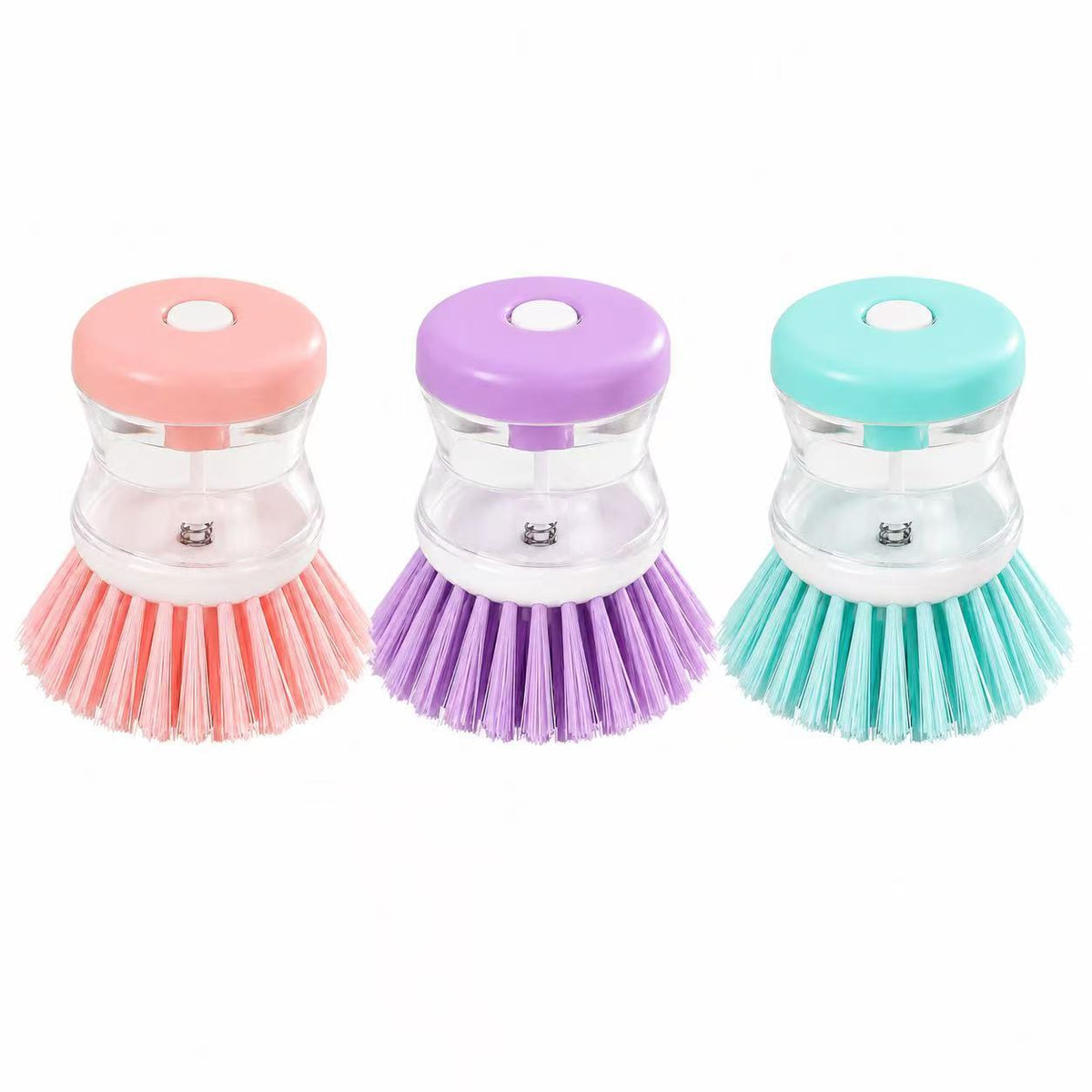 Soap Dispensing Palm Dish Brush
