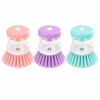 Soap Dispensing Palm Dish Brush