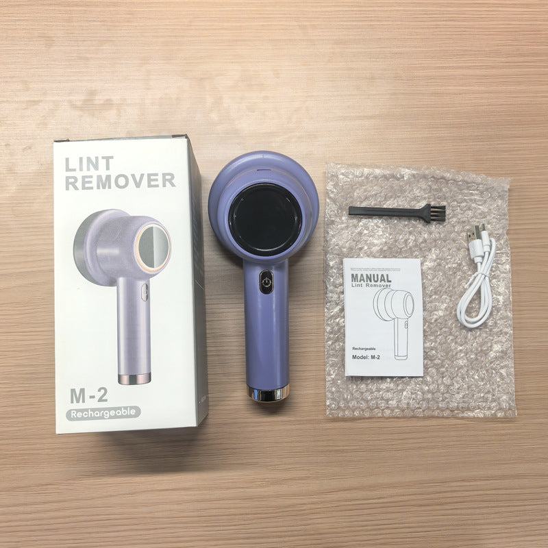 Rechargeable Fabric Shaver with Digital Display