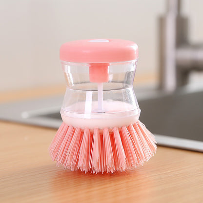 Soap Dispensing Palm Dish Brush