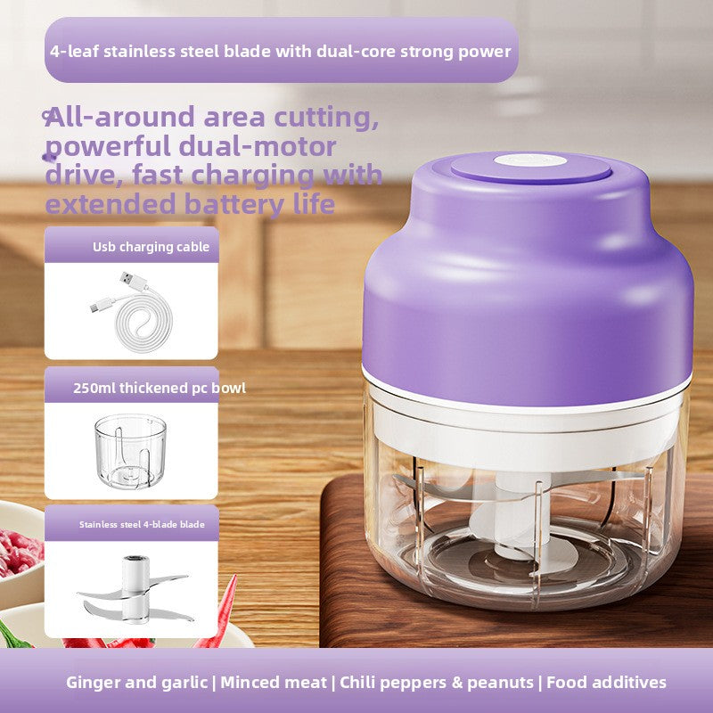 Electric Mini Garlic & Food Chopper