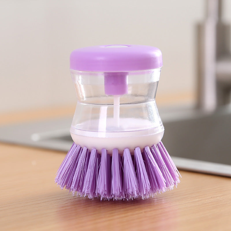 Soap Dispensing Palm Dish Brush