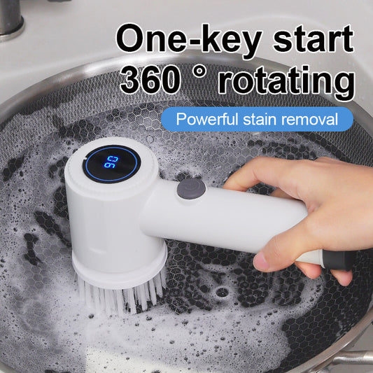 Smart Handheld Electric Cleaning Brush