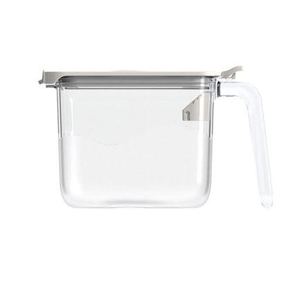 Transparent Seasoning Container with Spoon