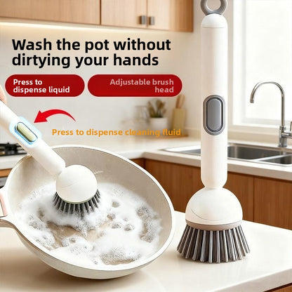 Adjustable Multi-Angle Dish Cleaning Brush