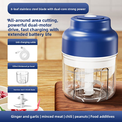 Electric Mini Garlic & Food Chopper