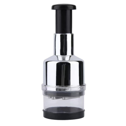 One-Press Stainless Steel Garlic Chopper