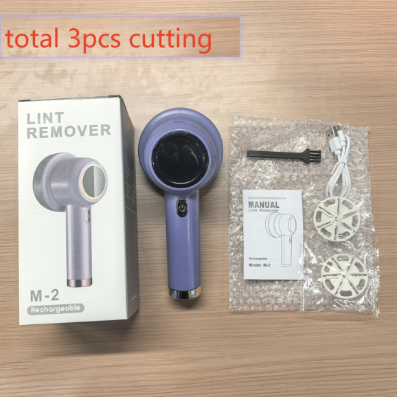 Rechargeable Fabric Shaver with Digital Display