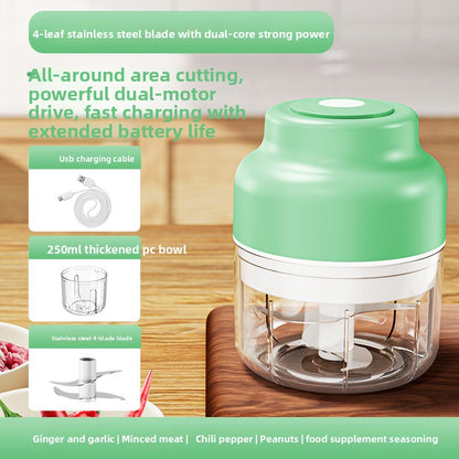 Electric Mini Garlic & Food Chopper