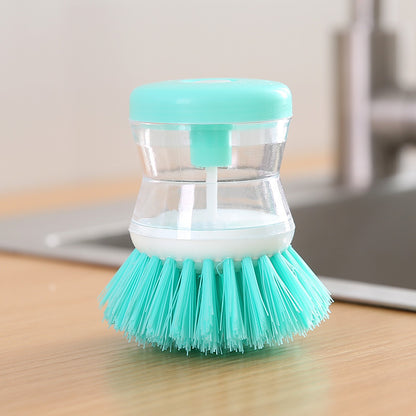 Soap Dispensing Palm Dish Brush