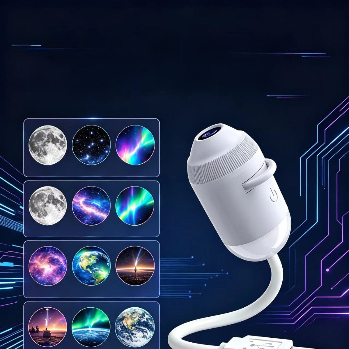 Galaxy Projection Night Light