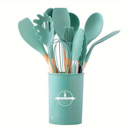 12-Piece Silicone Kitchen Utensil Set
