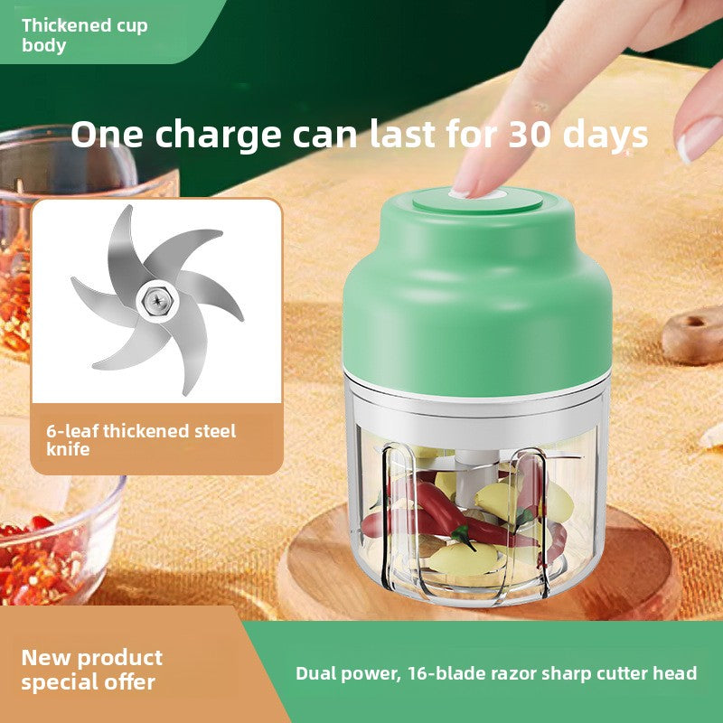 Electric Mini Garlic & Food Chopper