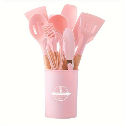 12-Piece Silicone Kitchen Utensil Set