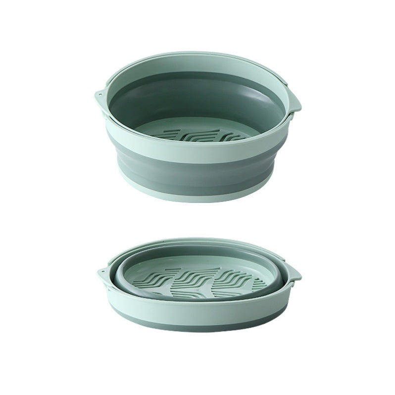 Collapsible Kitchen Colander & Drain Basket