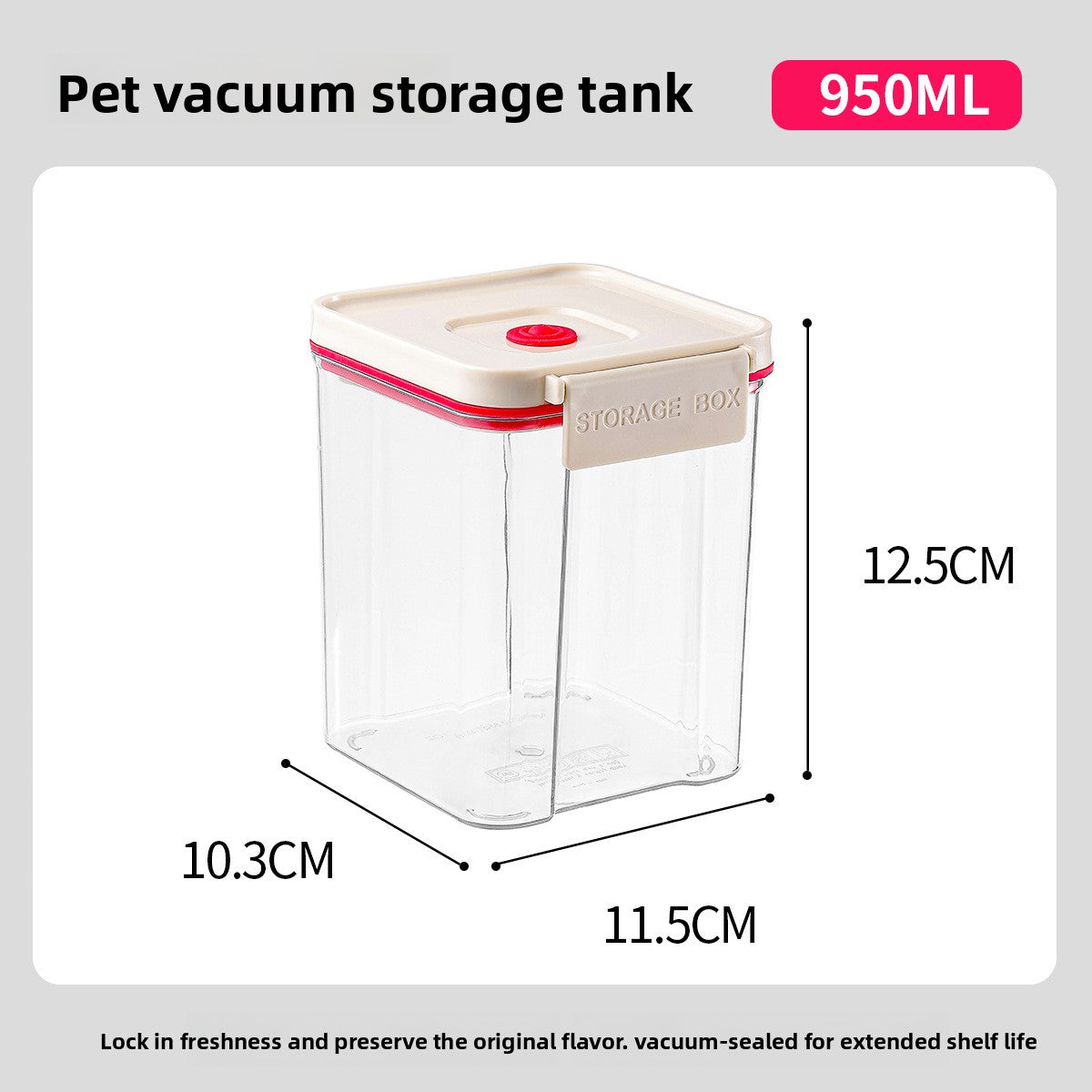 Vacuum-Sealed Coffee & Pantry Storage Container